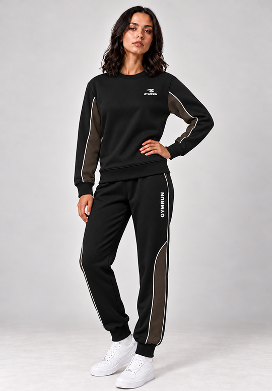 Stride Edge Set - Black/Olive Gymrun