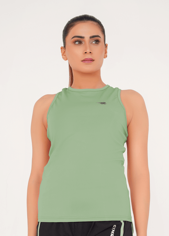 Foliage Flow Tank - Pistachio