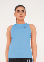 Foliage Flow Tank - Light Blue