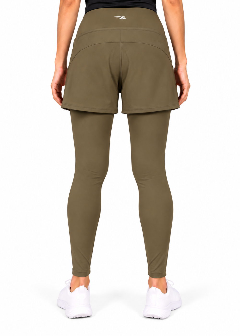Stride Short Tights - Olive Gymrun