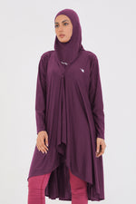 Cape Wrap Lite - Deep Plum