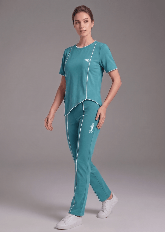 Motion Line Tracksuit - Dusky Fern