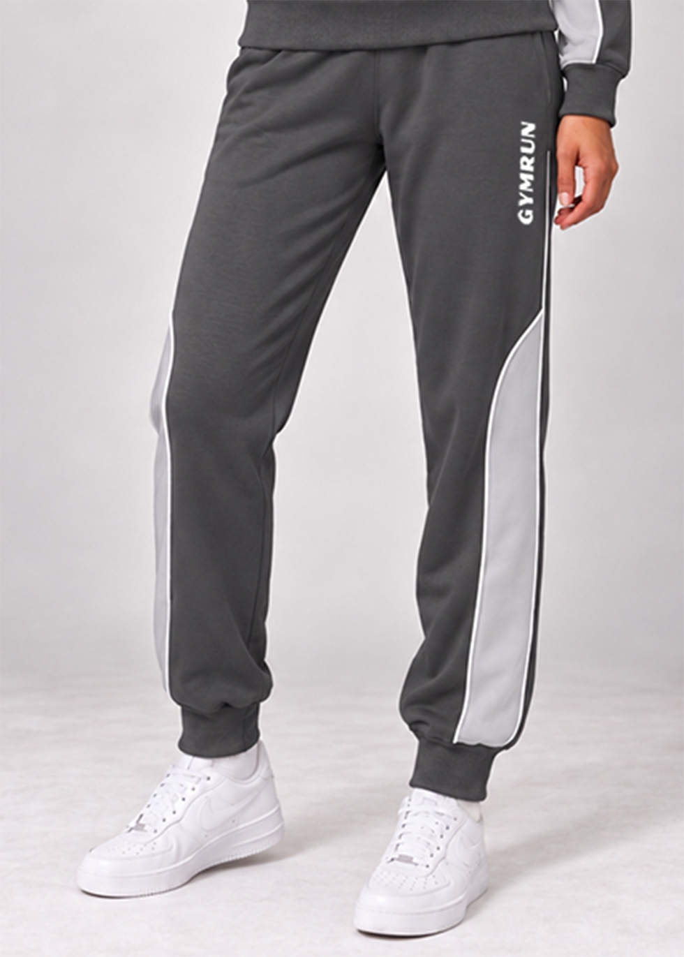 Stride Edge Trouser - Charcoal/Heather Grey Gymrun