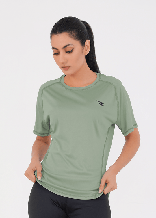 Women's Basic Performance T-Shirt - Pistachio