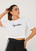 Pursuit Boxy Crop - White