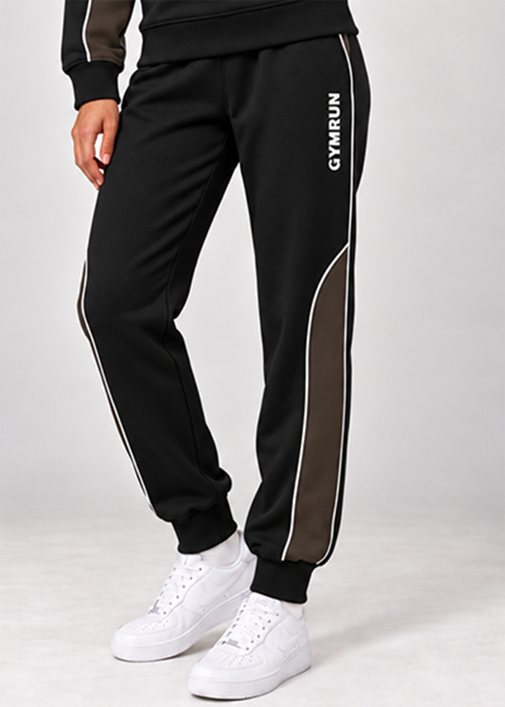Stride Edge Trouser - Black/Olive Gymrun
