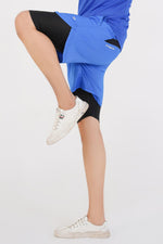 Elite Grid Dual Short - Blue