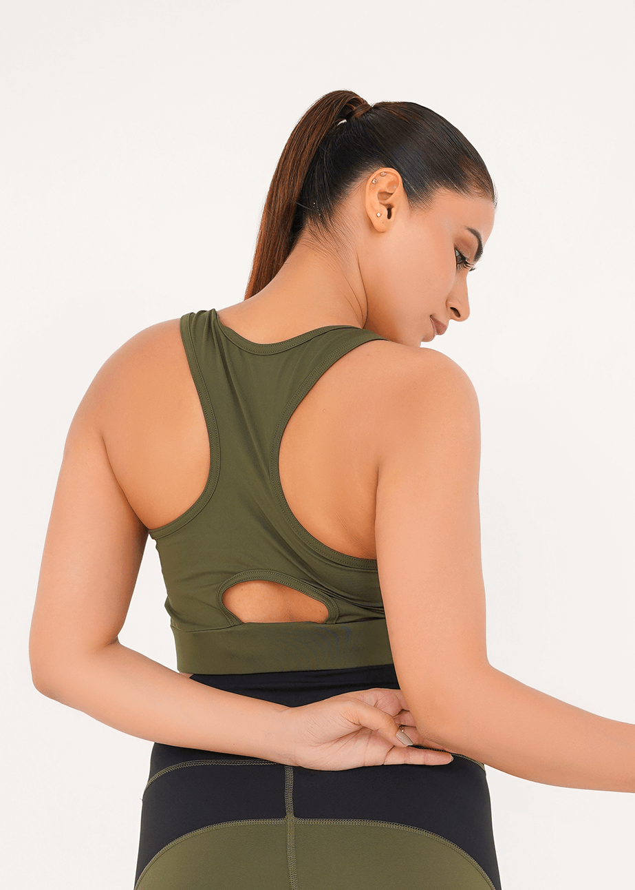 Epic Sports Bra - Olive