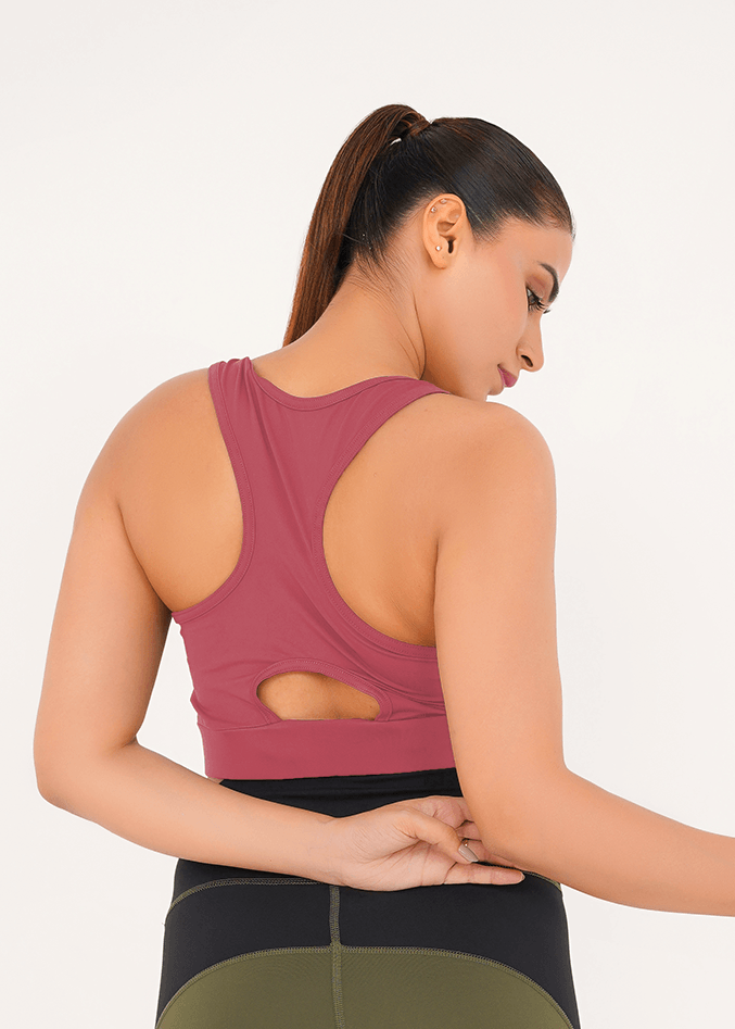 Epic Sports Bra - Tea  Pink