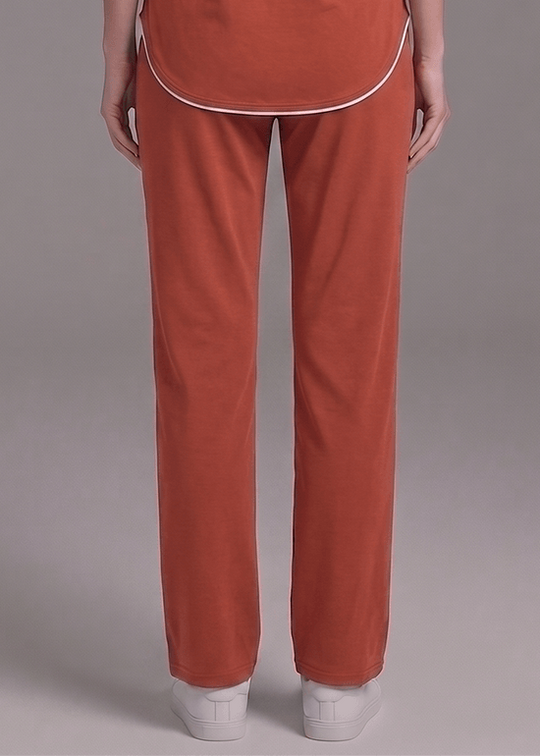 Motion Line Trouser - Intense Rust