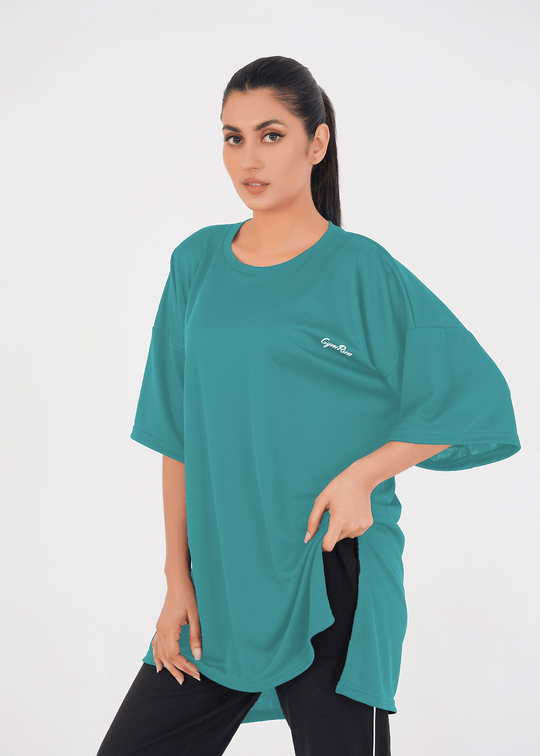 Oversized Modest T-shirt - Teal