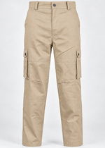 Men Cargo Trouser - Sand Beige