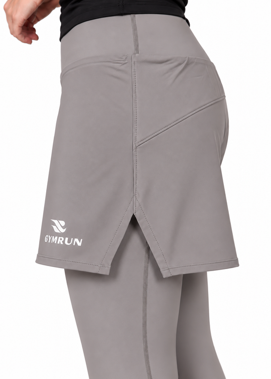 Stride Short Tights - Grey Gymrun