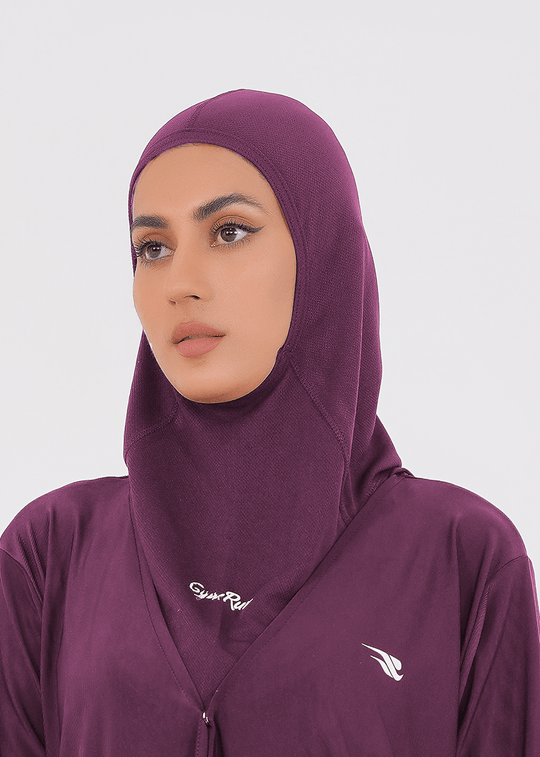 Sleek Veil - Deep Plum