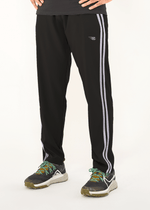 Men Velocity Stripe Trouser - Black/Grey