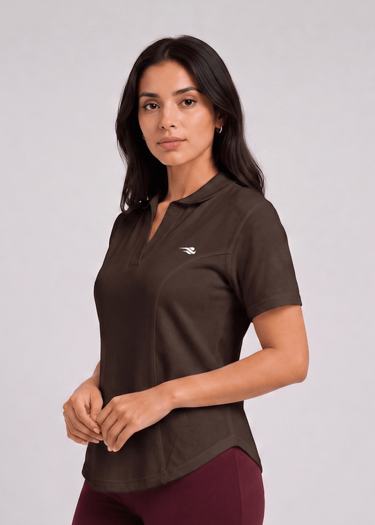 Signature Polo Shirt - Brown