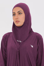Sleek Veil - Deep Plum