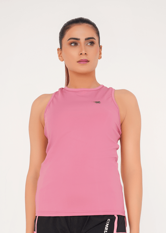 Foliage Flow Tank - Pink