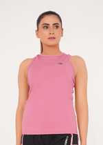 Foliage Flow Tank - Pink