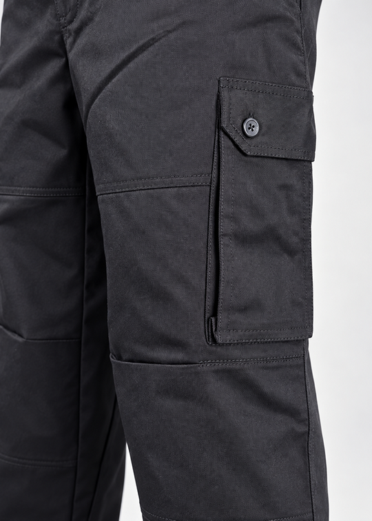 Cargo Trouser - Black Gymrun