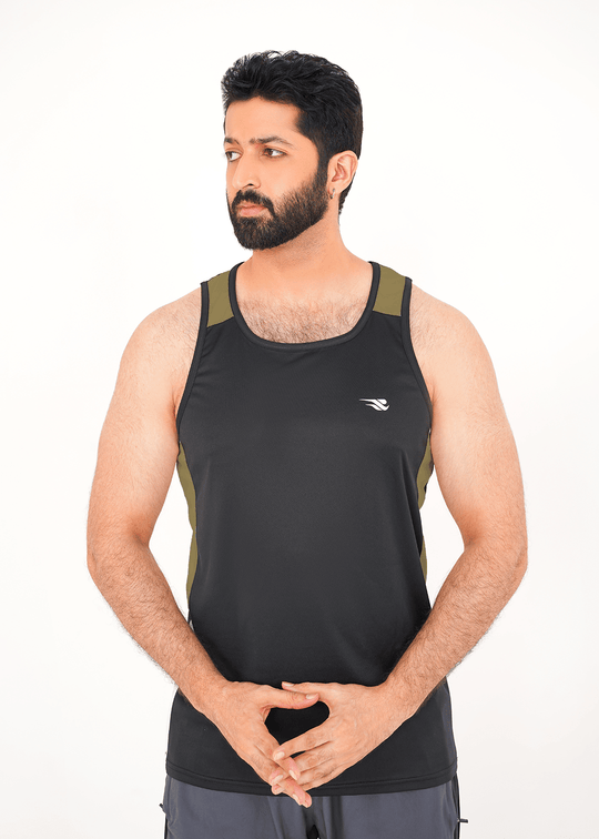 Onyx Edge Tank - Black/Olive