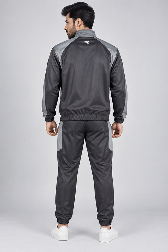 Season Flow Tracksuit - Black Gymrun