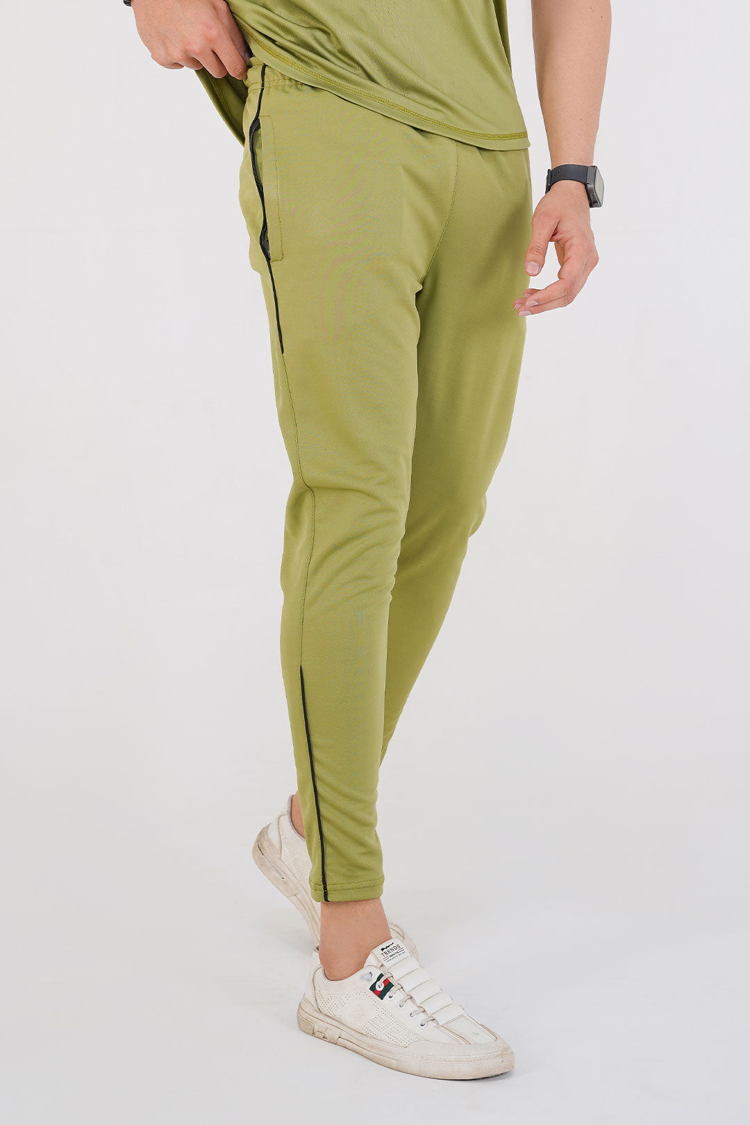 Men's Basic Performance Trouser - Olive Green