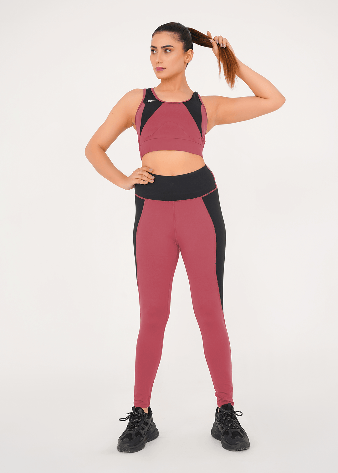 Epic Sports Bra + Legging - Tea Pink