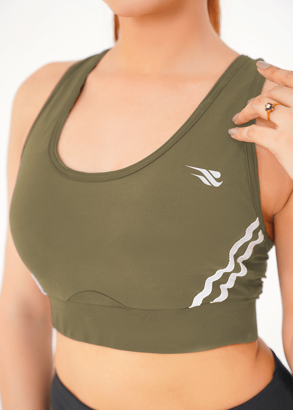 Impact Sports Bra - Olive