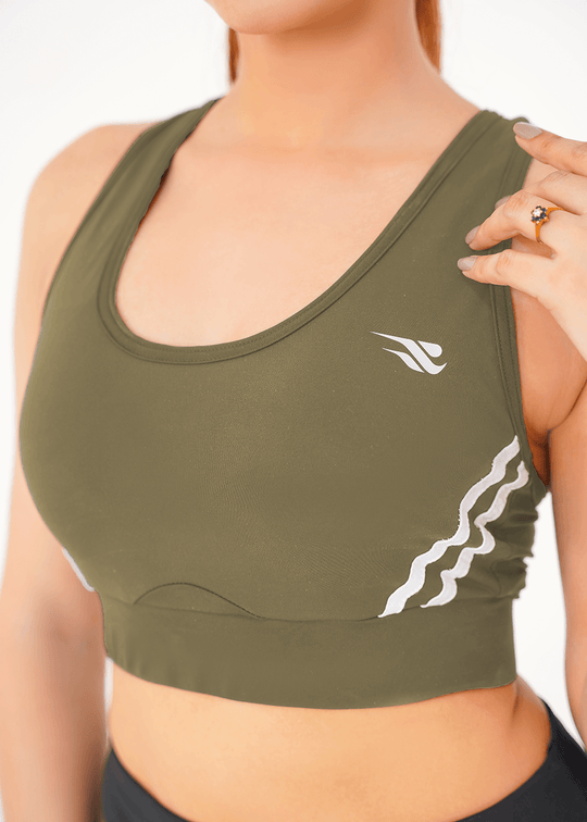 Impact Sports Bra - Olive