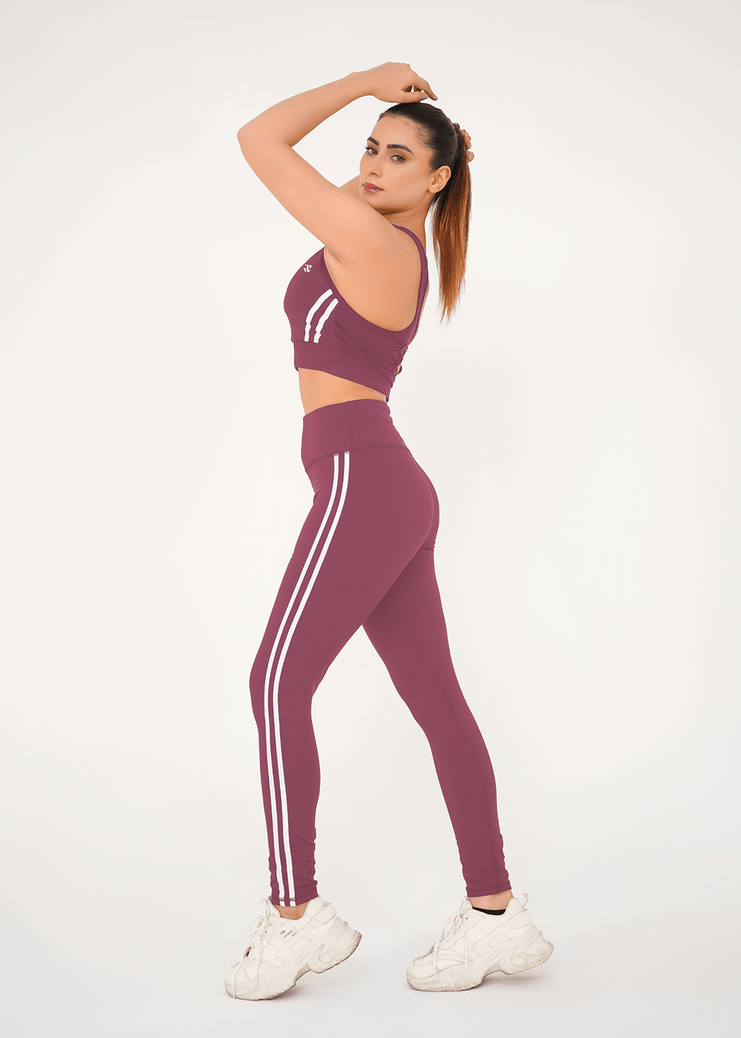 Impact Sports Bra + Legging - Tea Pink