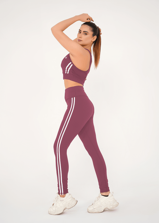 Impact Sports Bra + Legging - Tea Pink