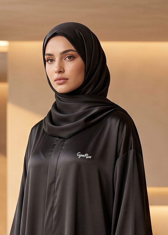 Grace Ride Abaya - Black