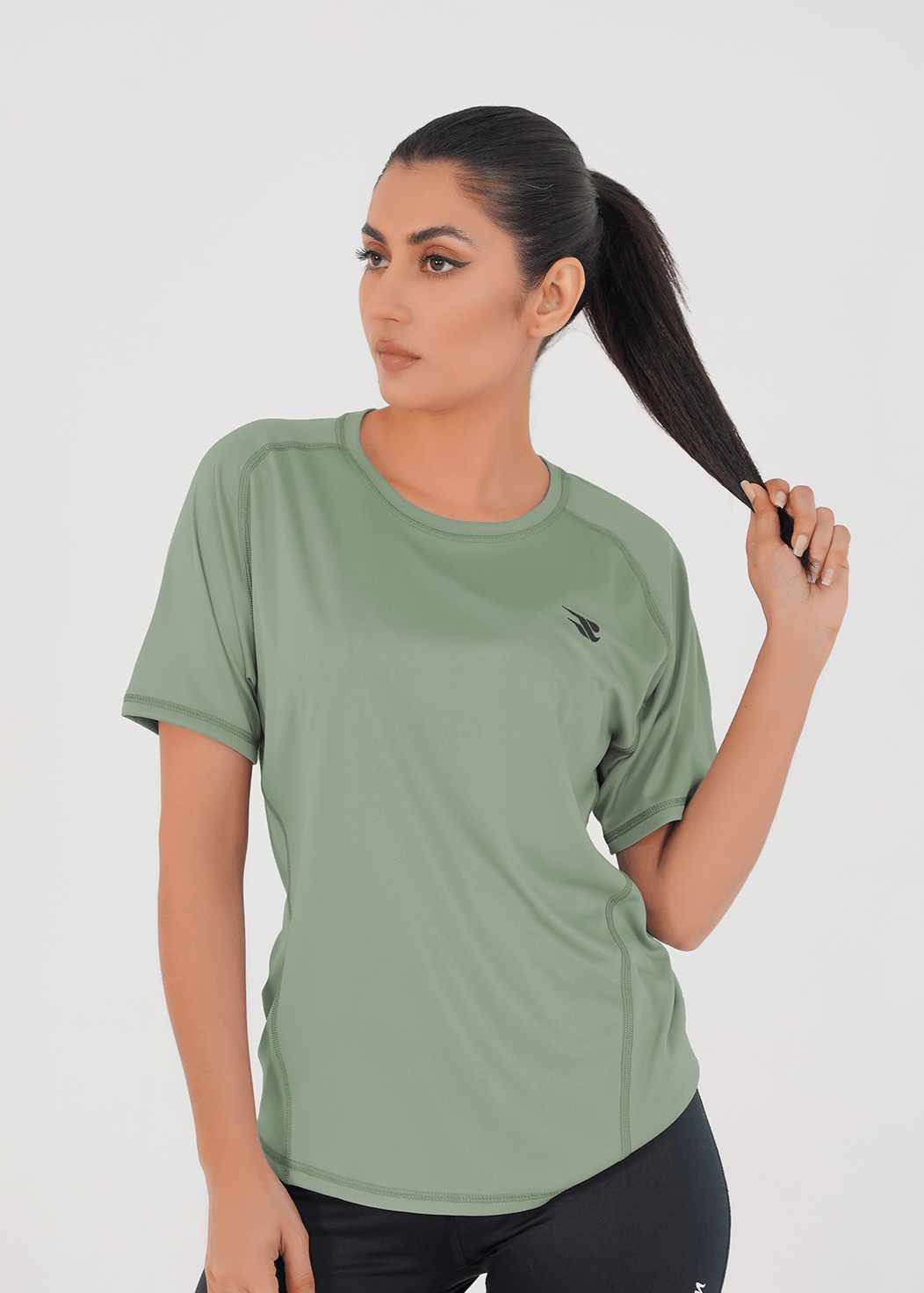Women's Basic Performance T-Shirt - Pistachio