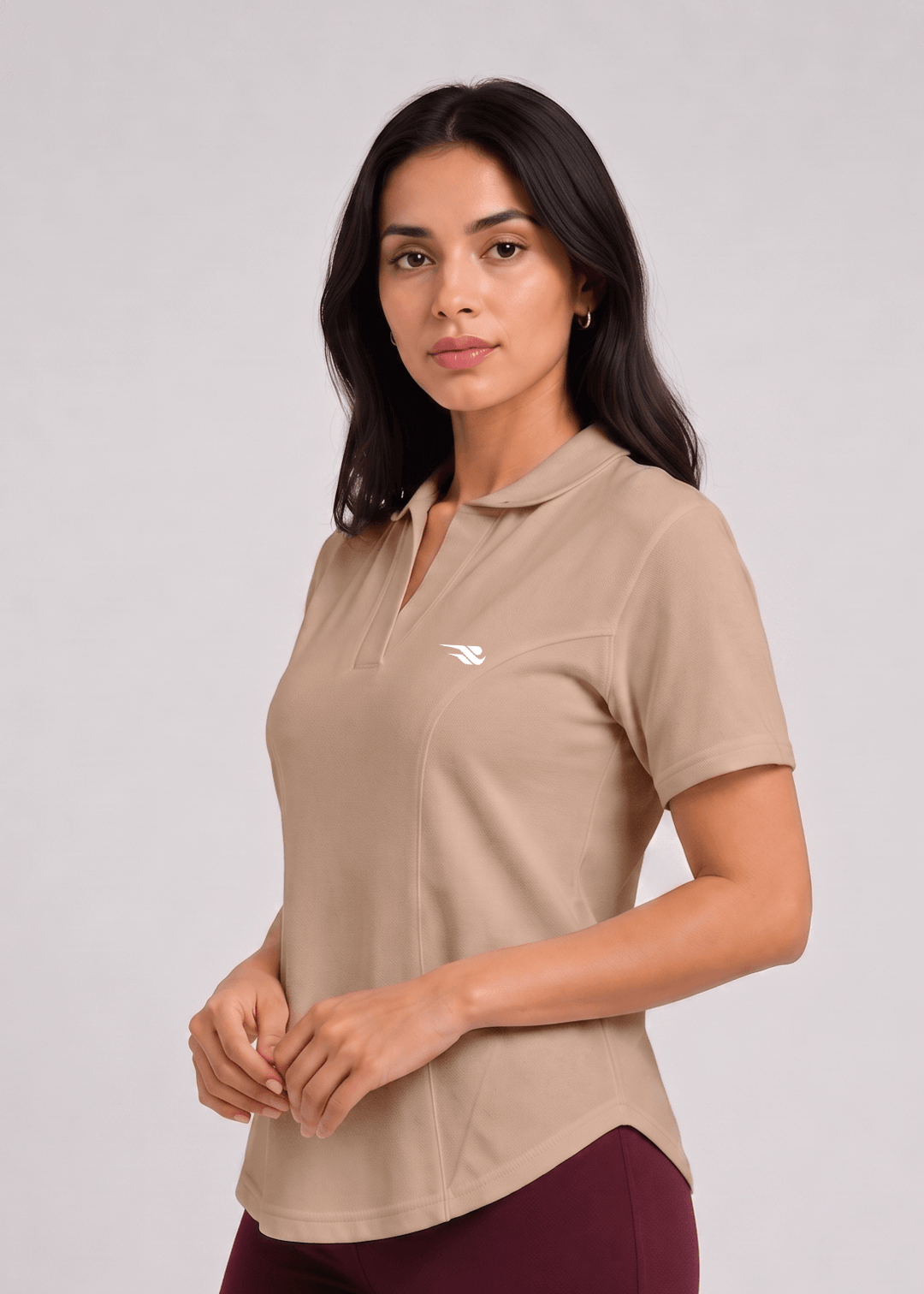 Signature Polo Shirt - Beige
