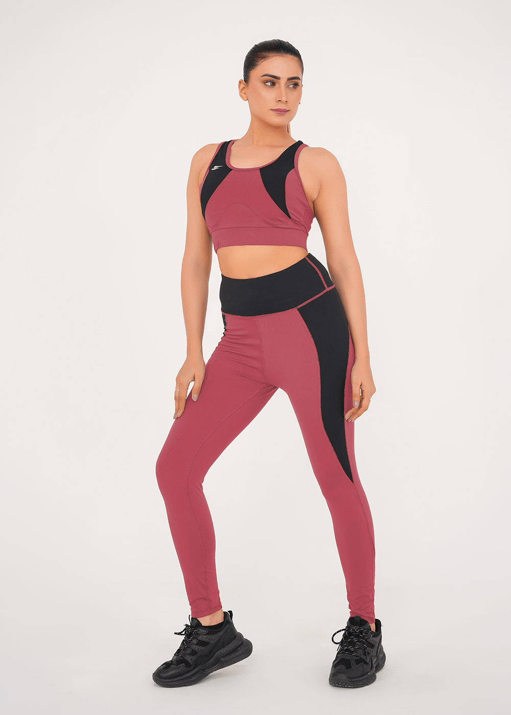 Epic Sports Bra + Legging - Tea Pink