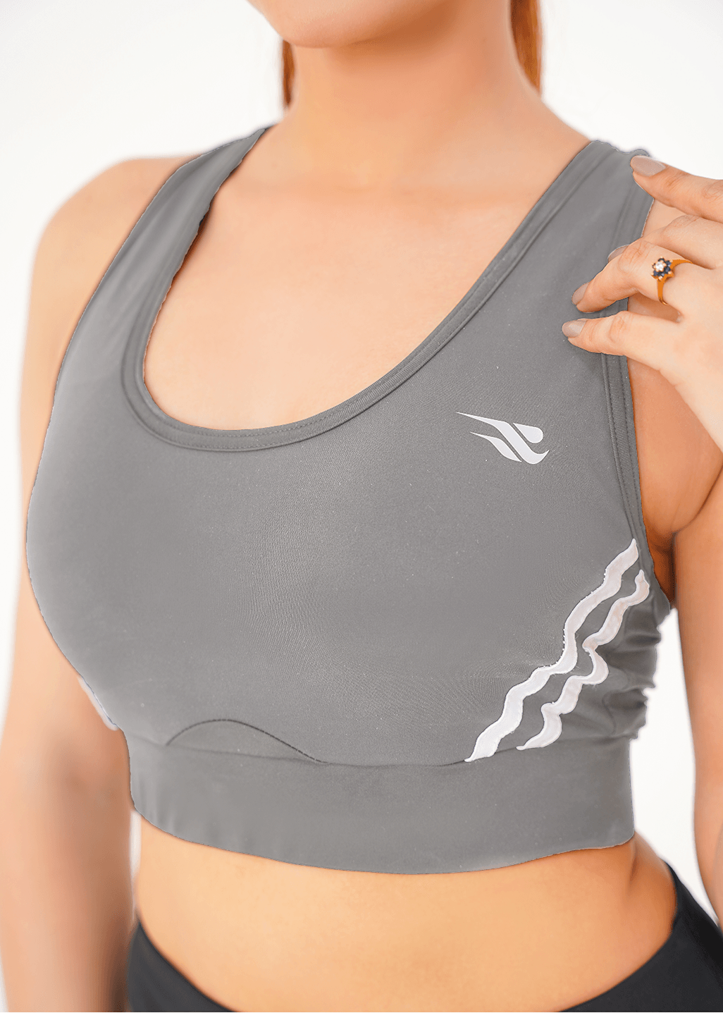 Impact Sports Bra - Grey