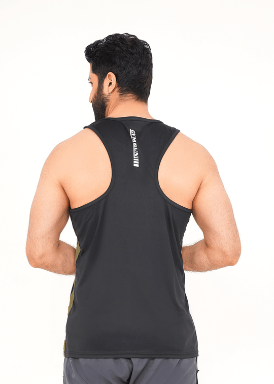 Onyx Edge Tank - Black/Olive