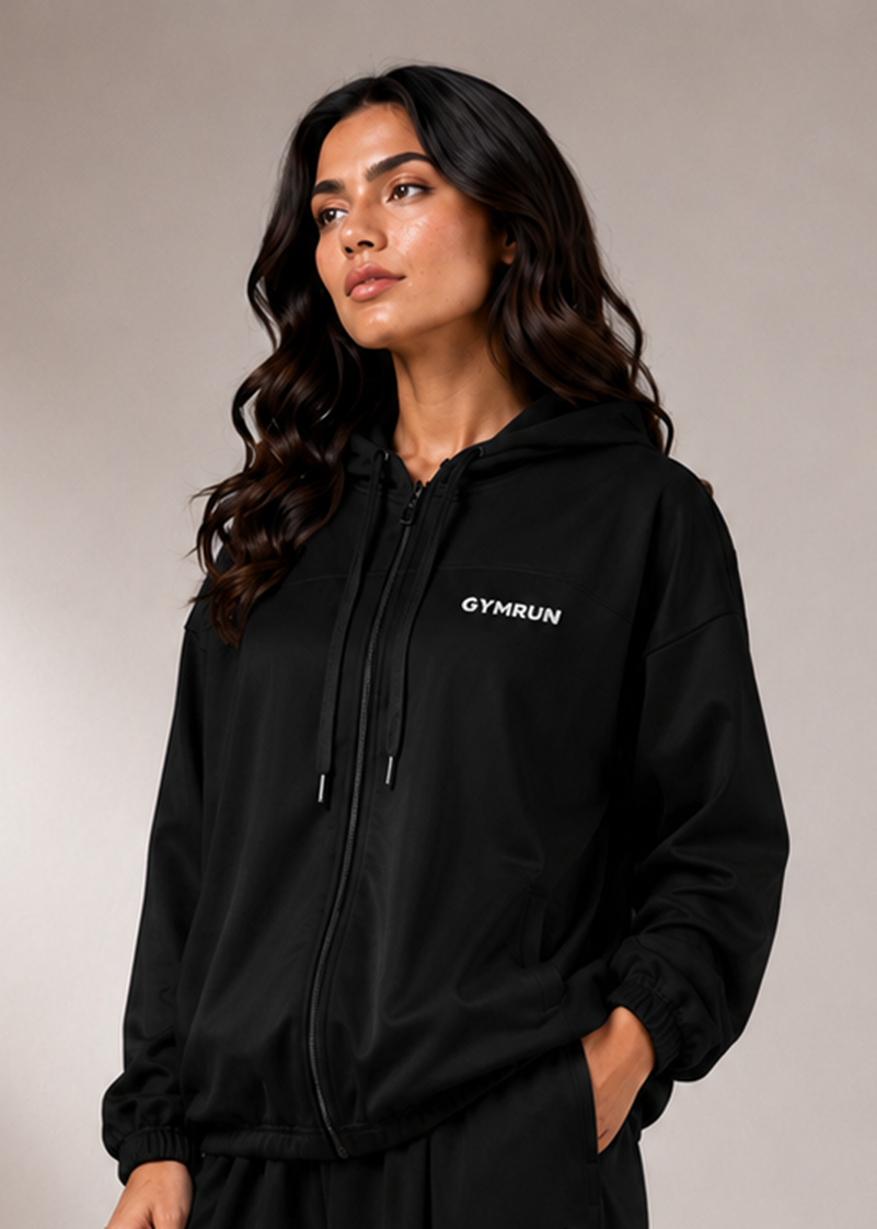 Zero Fit Hoodie - Black