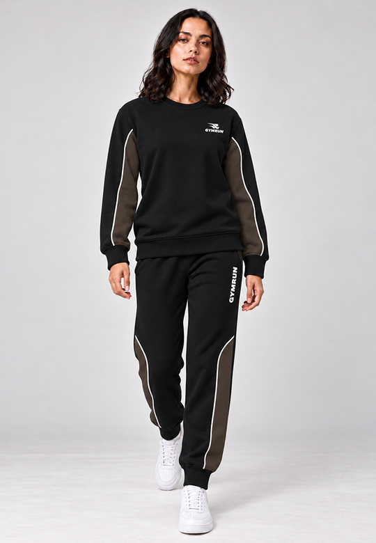 Stride Edge Set - Black/Olive Gymrun