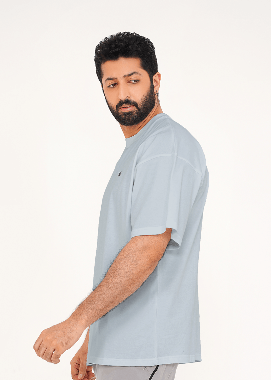 Essential Oversized Tee - Metal Purple