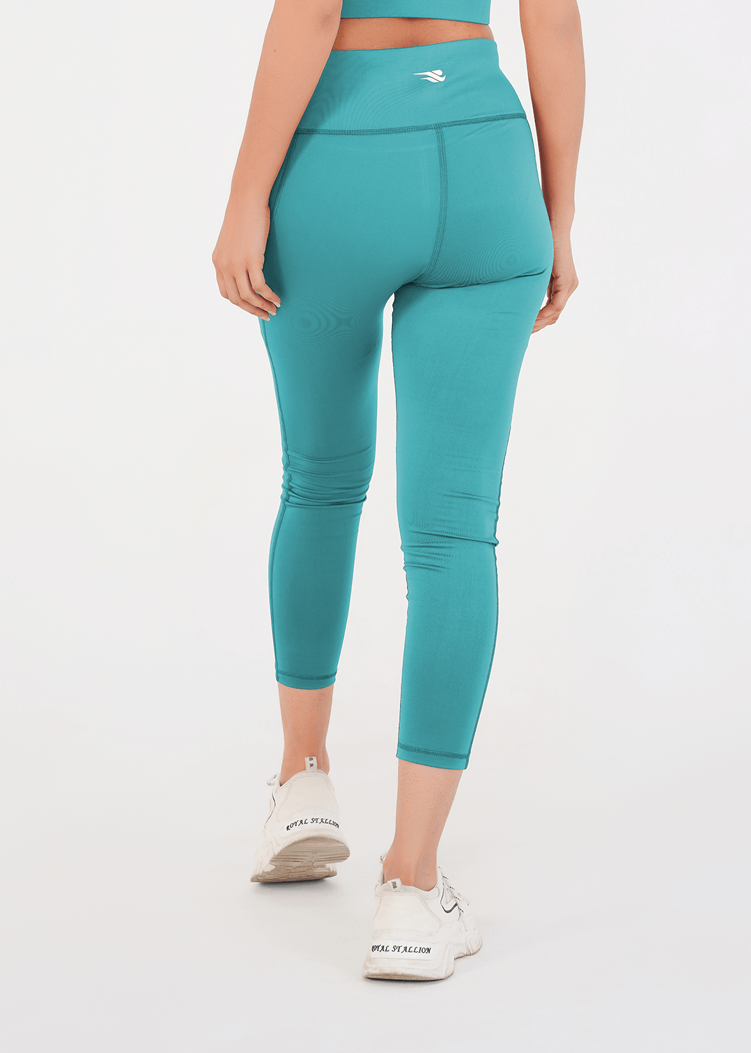 Ladies Basic Performance Leggings - Dusty Fern