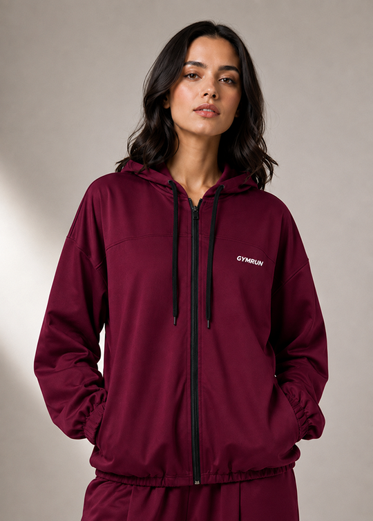 Zero Fit Tracksuit - Maroon