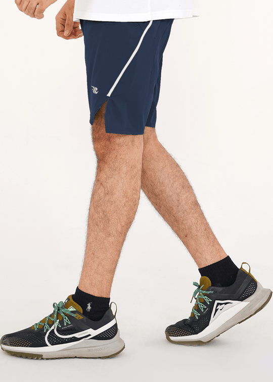 Prime Baggy Short - Navy/White