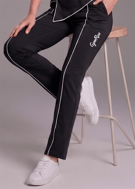 Motion Line Trouser - Black
