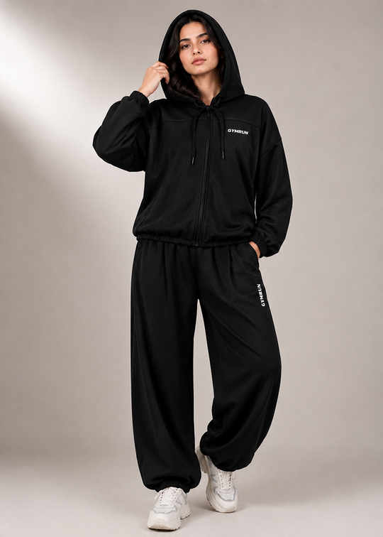 Zero Fit Tracksuit - Black