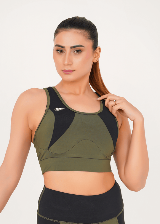 Epic Sports Bra - Olive