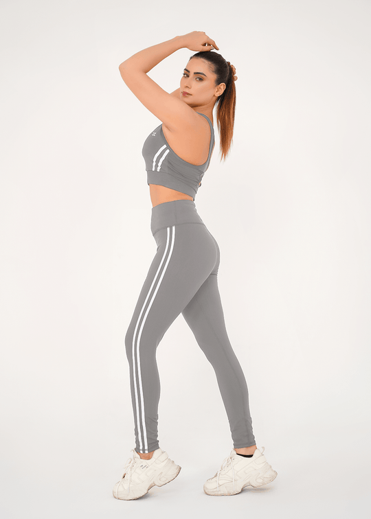 Impact Sports Bra + Legging - Grey