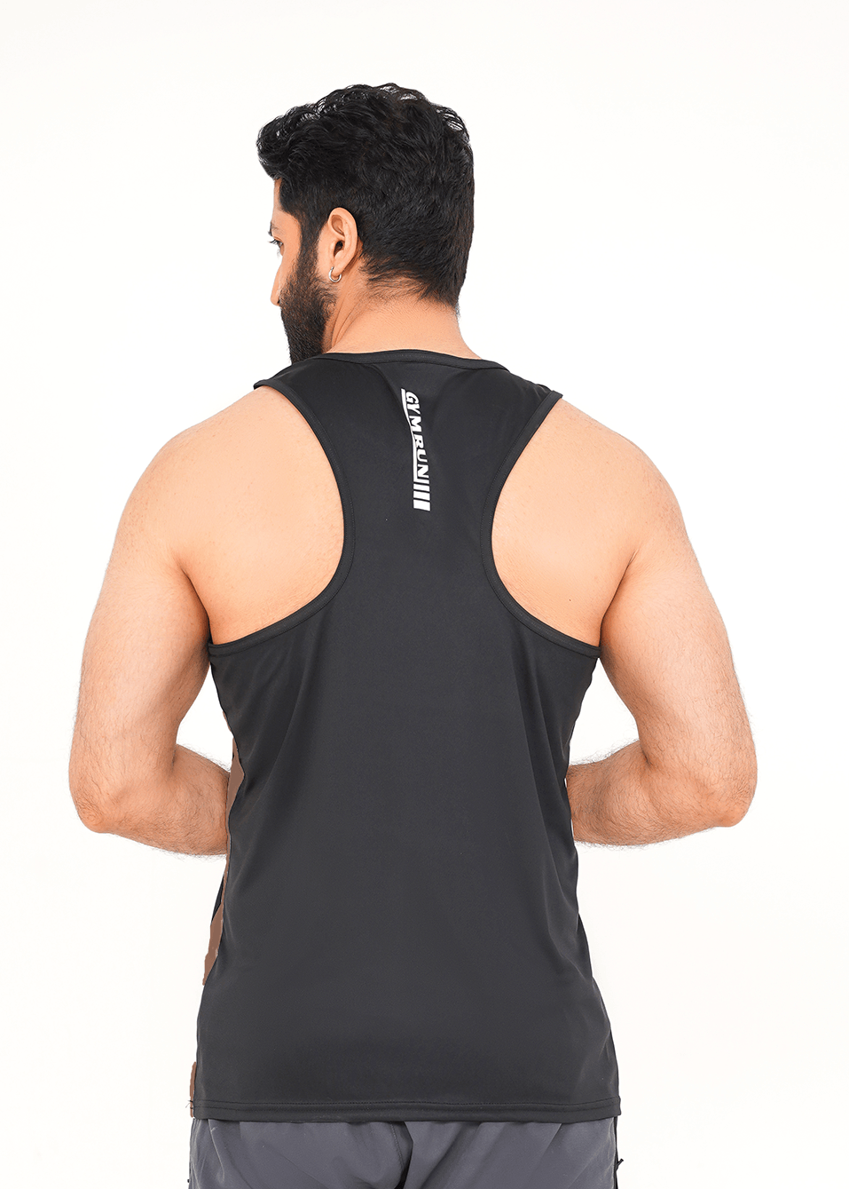 Onyx Edge Tank - Black/Walnut Brown