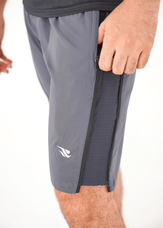 Aero Race Short - Grey/Black